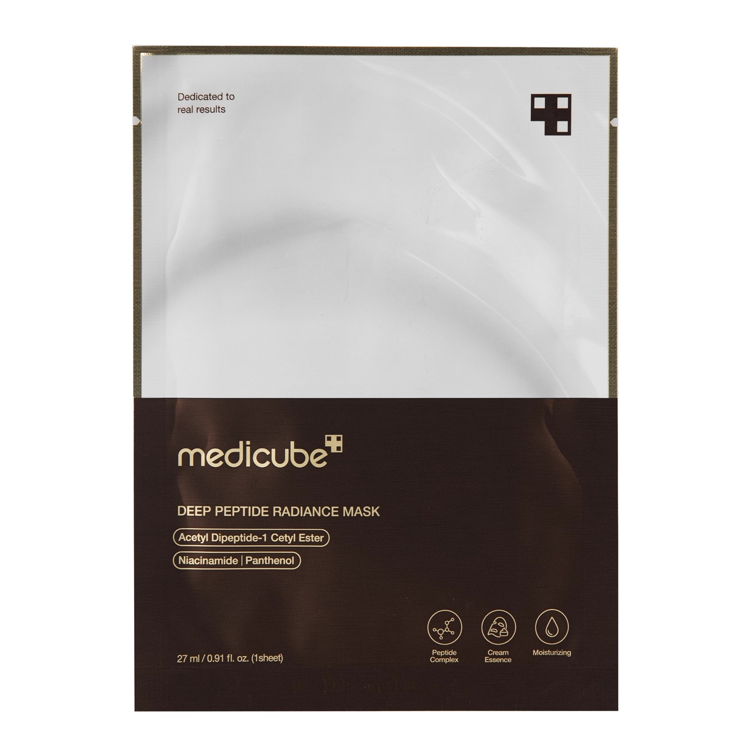 Deep Peptide Radiance Mask Rozświetlająca Maska w Płachcie z Peptydami