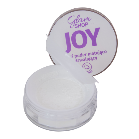 Рассыпчатая пудра Glam Shop Joy матирующая, фиксирующая, 10 г — фото 2