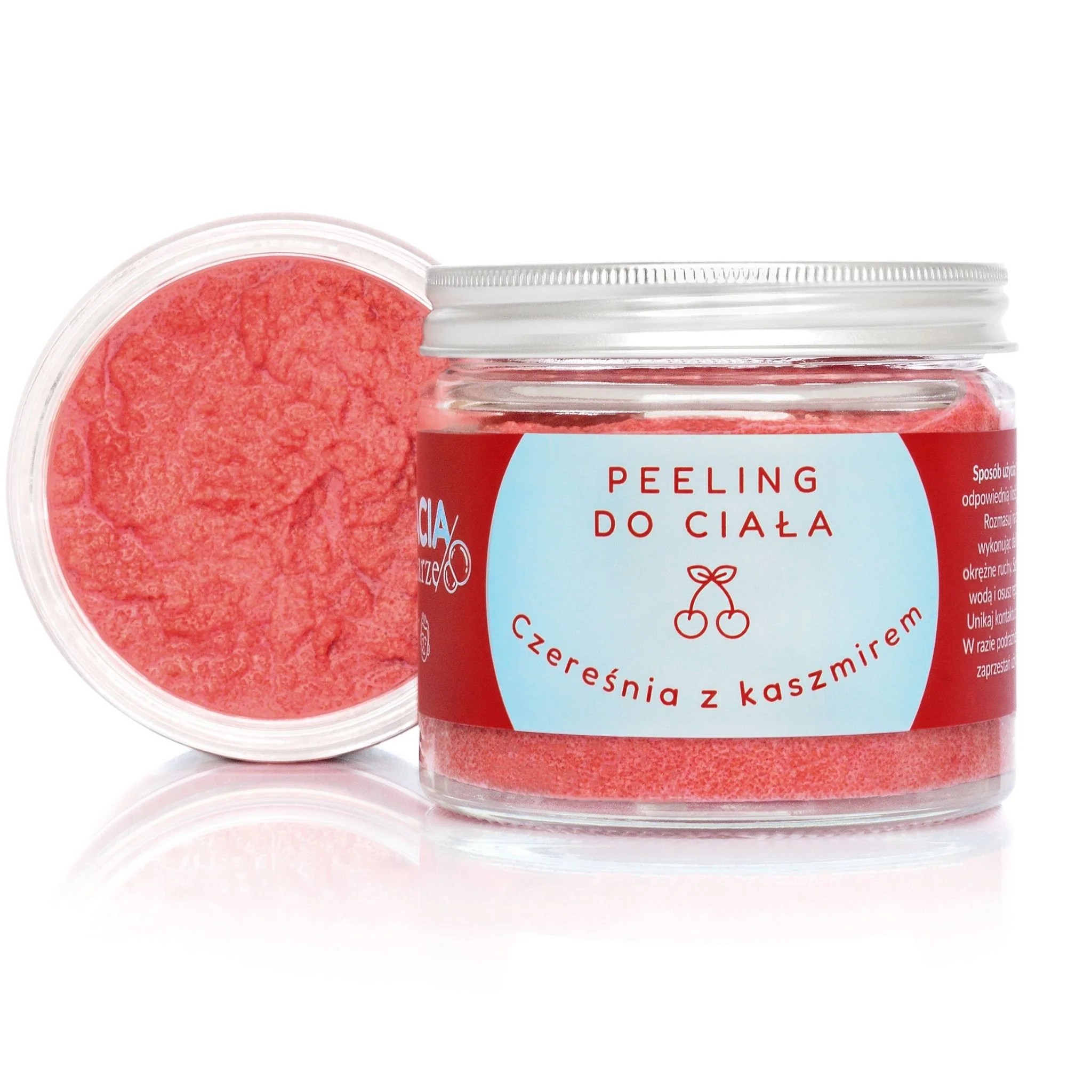 Peeling Cukrowy do Ciała Czereśnia z Kaszmirem