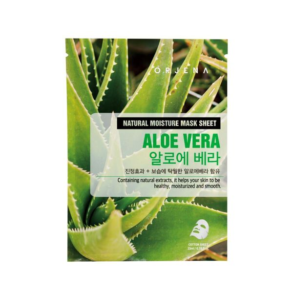 Aloe Vera Nawilżająco-Kojąca Maska w Płachcie z Aloesem