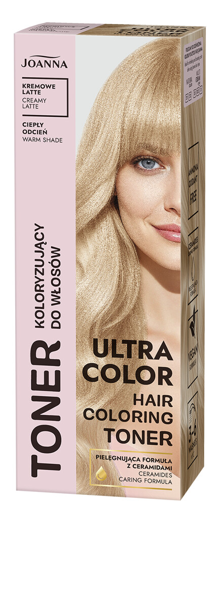 Ultra Color Toner Koloryzujący do Włosów Kremowe Latte