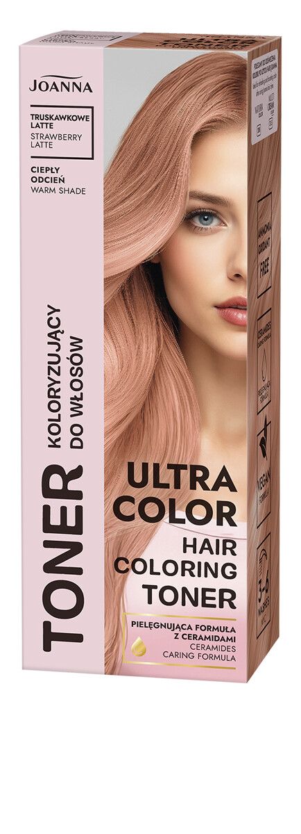 Ultra Color Toner Koloryzujący do Włosów Truskawkowe Latte