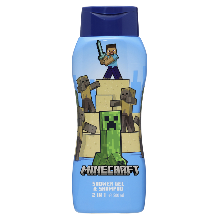 Minecraft Żel do Kąpieli i Szampon dla Dzieci