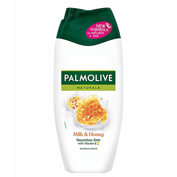 Naturals Milk & Honey żel kremowy pod prysznic i do kąpieli z mlekiem i miodem z pompką