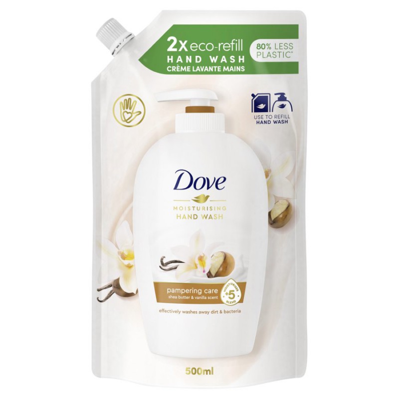 Mydło do Rąk w Płynie o Zapachu Masła Shea i Wanilii Refill