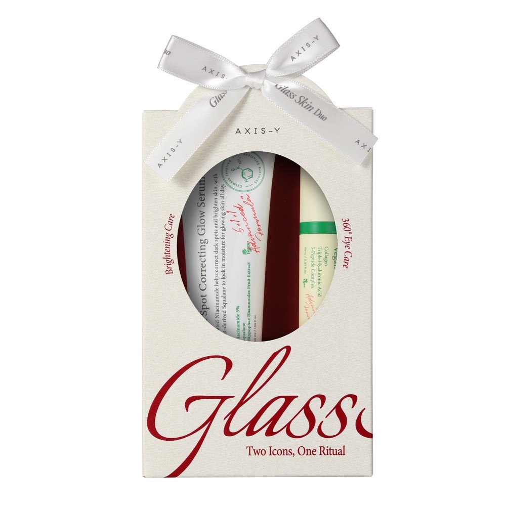 Glass Skin Duo Zestaw Serum do Twarzy + Serum pod Oczy