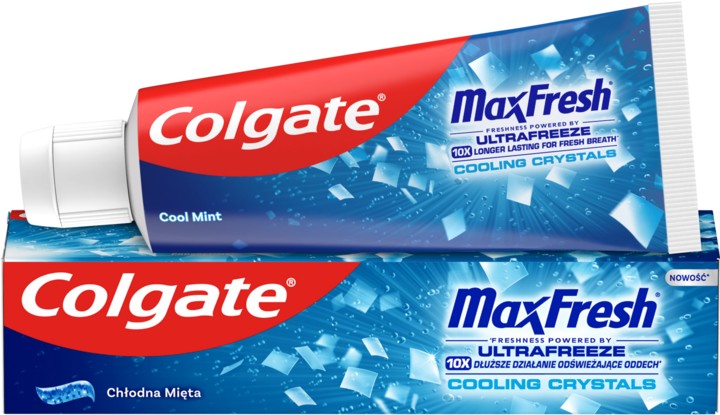 Max Fresh Cooling Crystals Pasta do Zębów