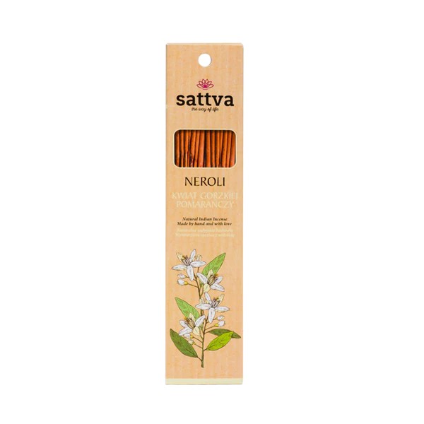 Sattva Natural Indian Incense naturalne indyjskie kadzidełko Neroli