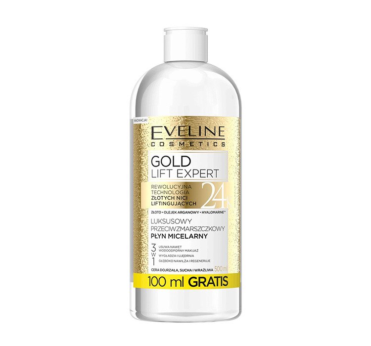 Eveline Gold Lift Expert Płyn Micelarny