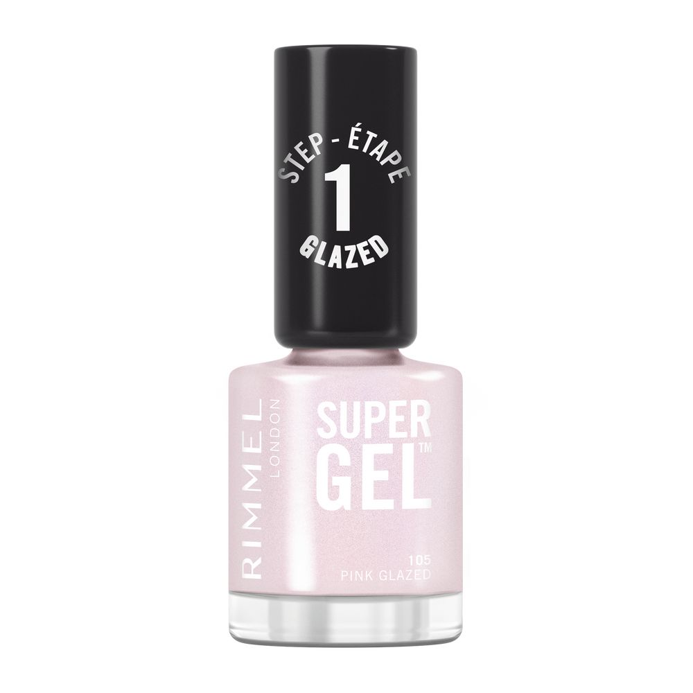 Super Gel Lakier do Paznokci 105 Pink Glazed