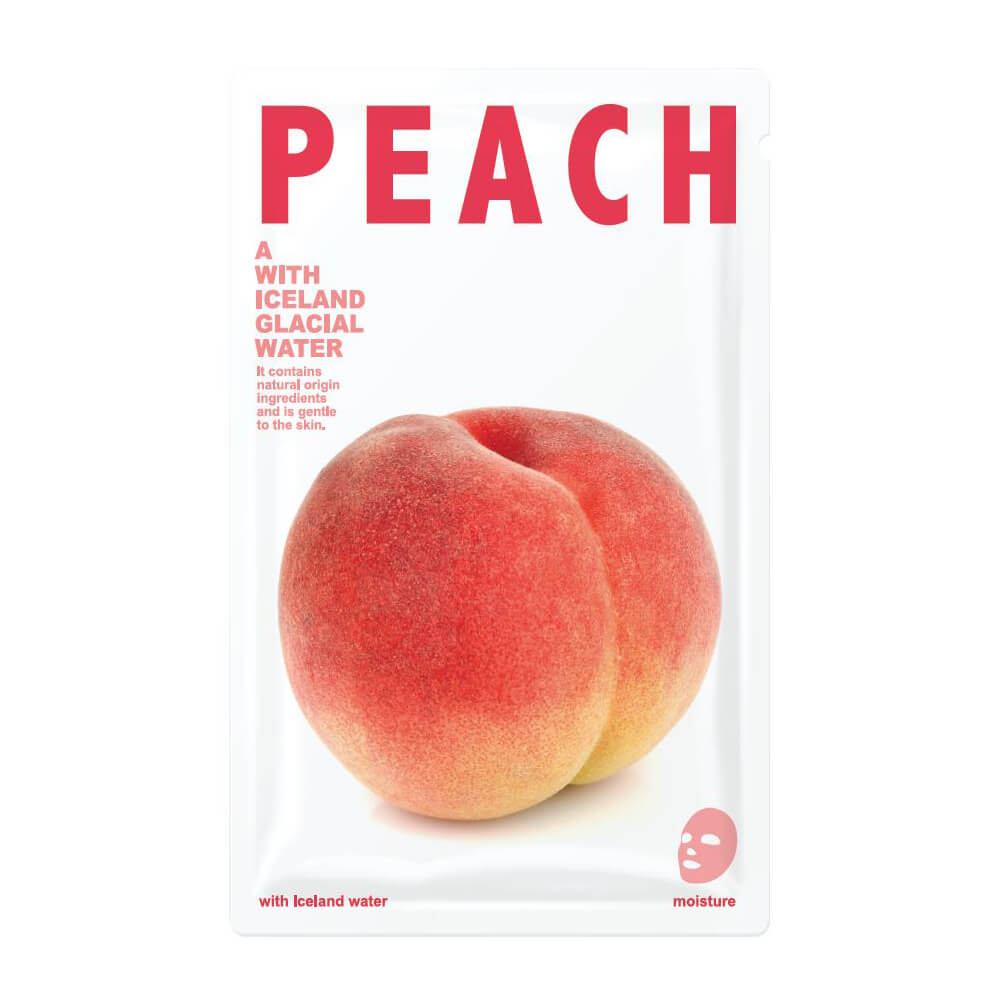 Głęboko Nawilżająca Maska do Twarzy w Płachcie Peach
