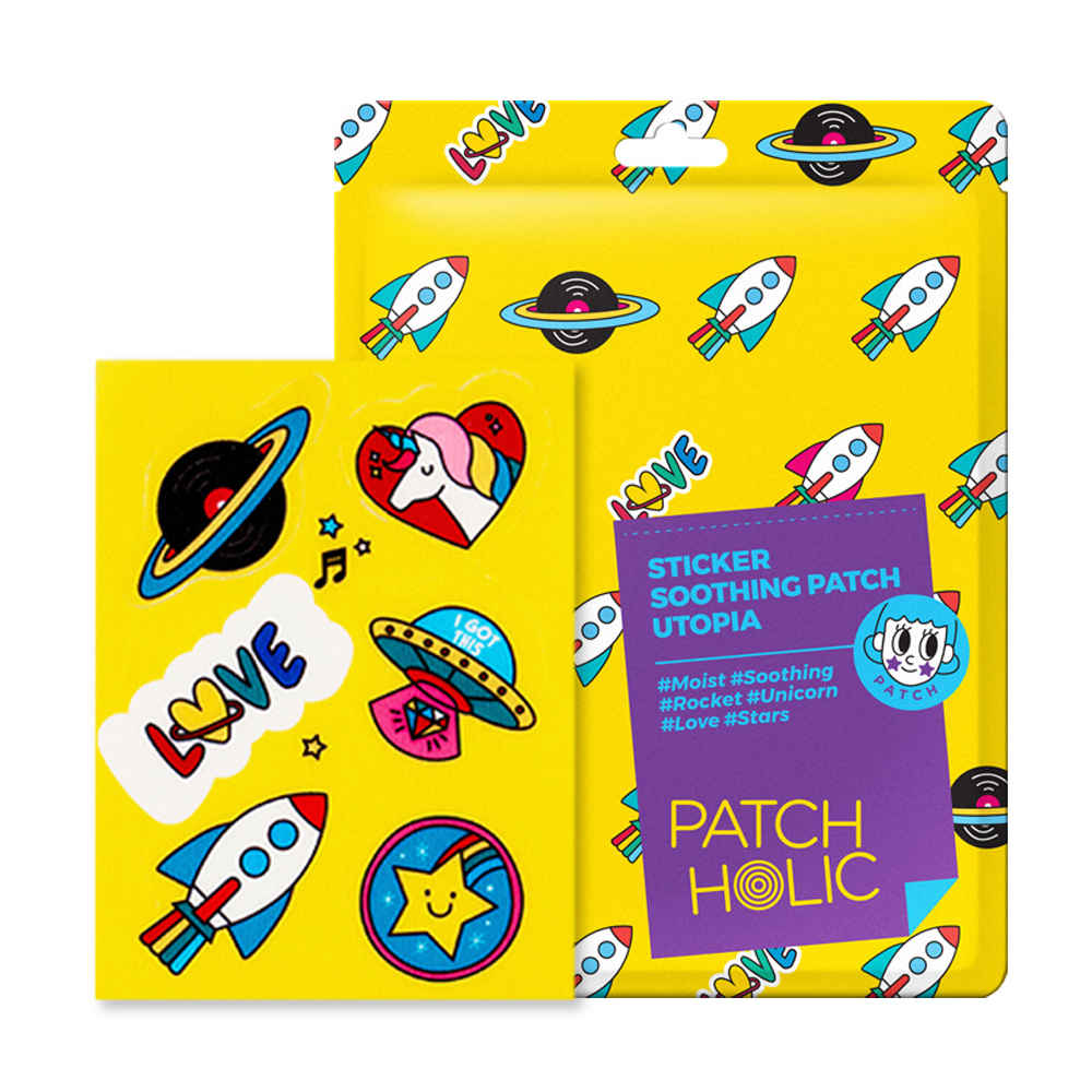 Sticker Soothing Patch Utopia Nawilżające Płatki Hydrożelowe