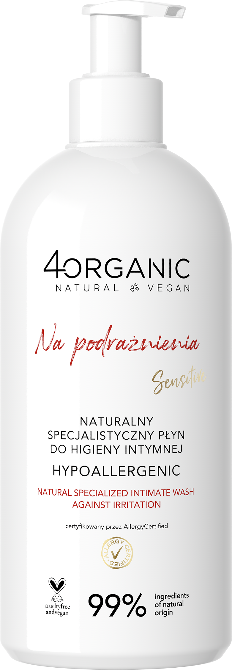 Naturalny Specjalistyczny Płyn do Higieny Intymnej na Podrażnienia