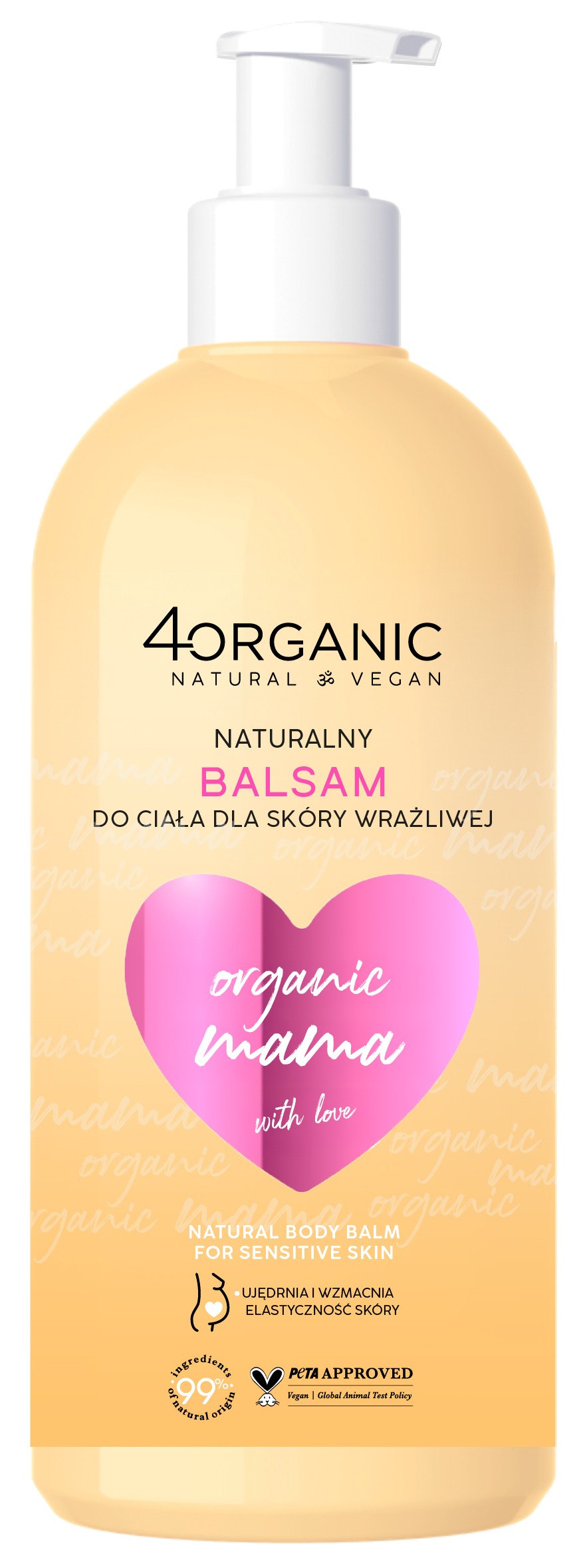 Organic Mama Naturalny Balsam do Ciała do Skóry Wrażliwej