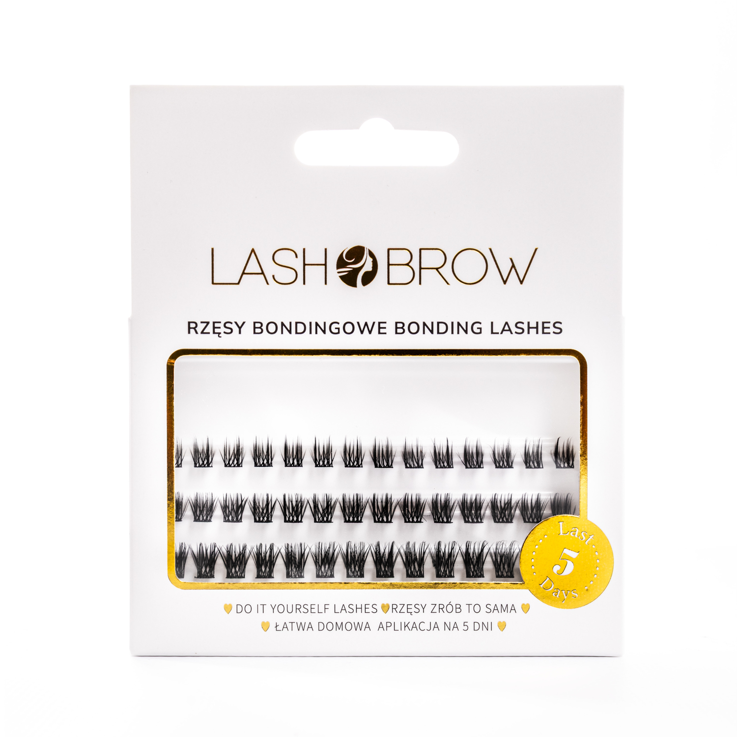 Bonding Eyelashes kępki sztucznych rzęs Basic