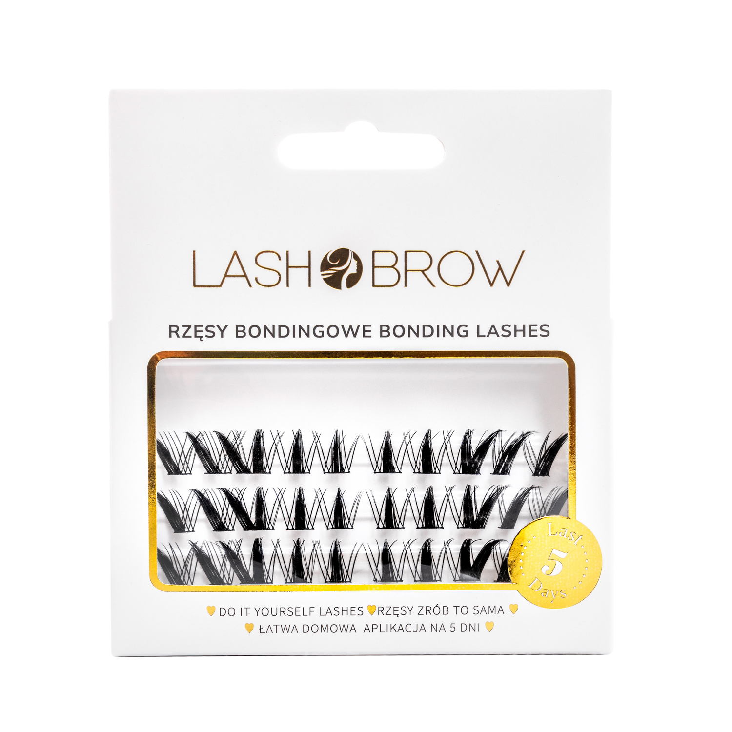 Bonding Eyelashes kępki sztucznych rzęs