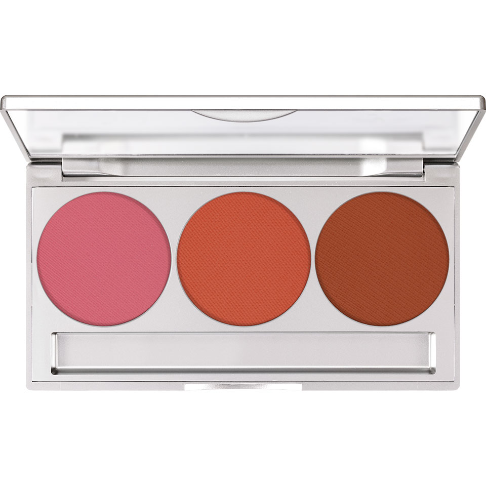 Trio Blusher Magnetic Paleta Róży do Policzków Day