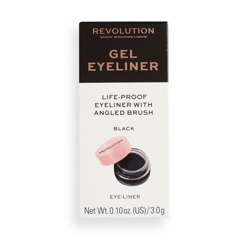 Gel Eyeliner Pot eyeliner w żelu z pędzelkiem odcień Black