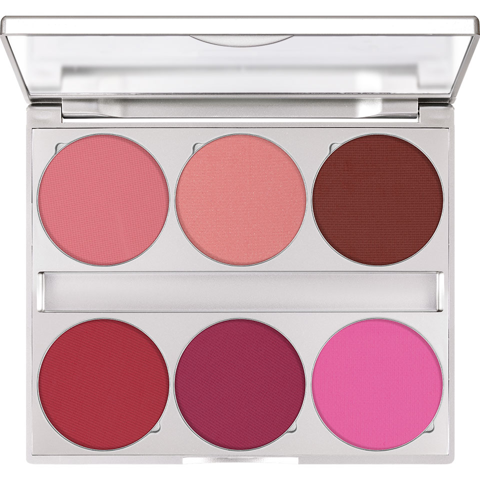 Magnetic Blusher Palette Paleta 6 Róży do Policzków Bloom