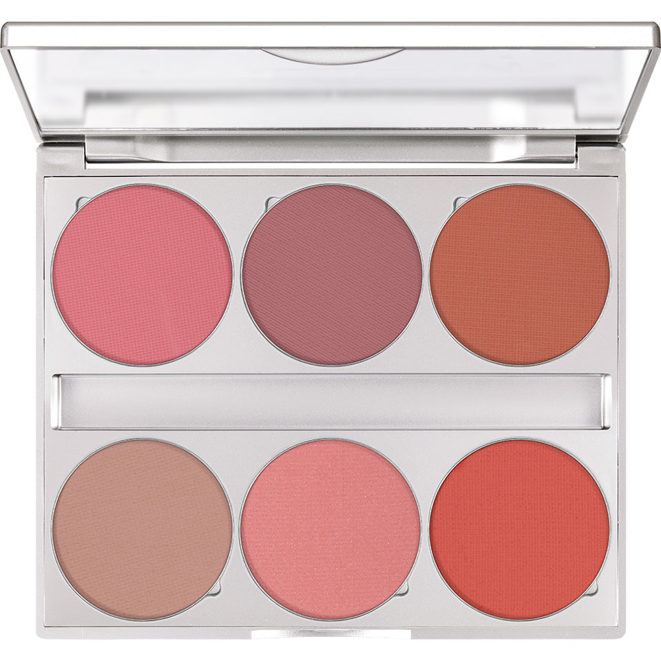 Magnetic Blusher Palette Paleta 6 Róży do Policzków Haze