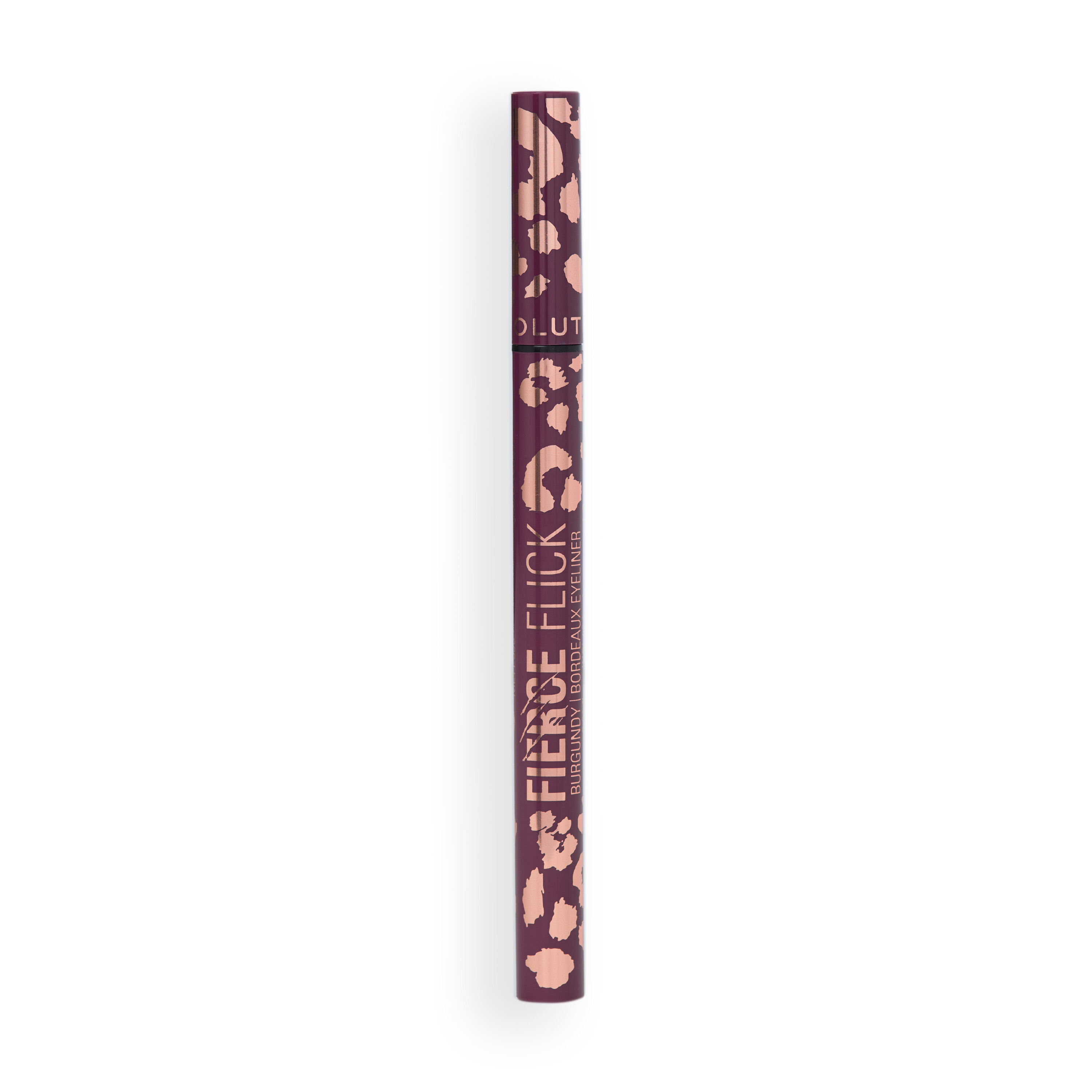 Fierce Flick Felt Eyeliner w Pisaku Cherry Coded Burgundy