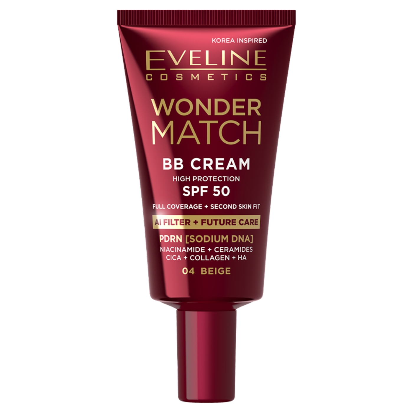 Eveline Wonder Match Krem BB z Filtrem SPF50 04 Beige