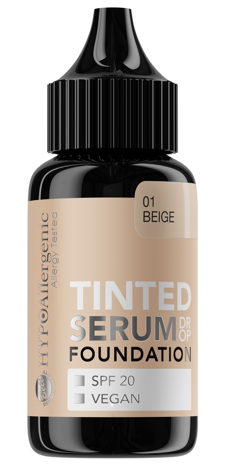 Tinted Serum Drop Foundation Podkład-Serum z Filtrem SPF20 01 Beige