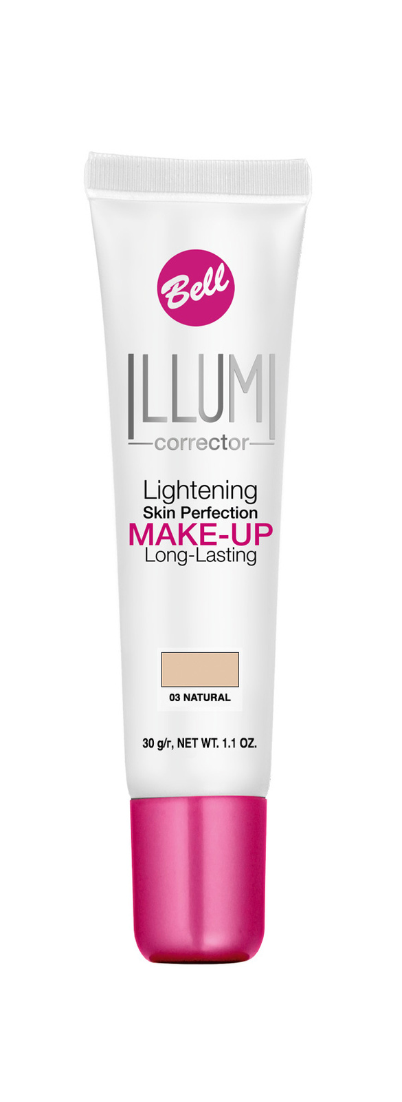 Illumi Corrector Trwały Fluid Rozświetlająco-Korygujący 03 Natural