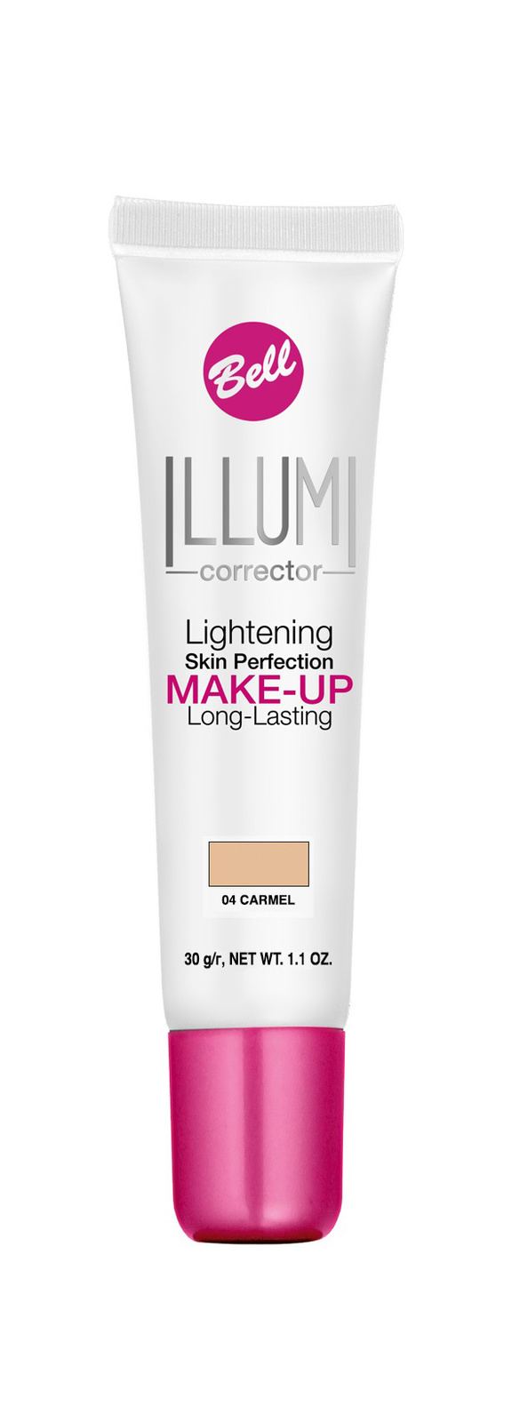 Illumi Corrector Trwały Fluid Rozświetlająco-Korygujący 04 Carmel
