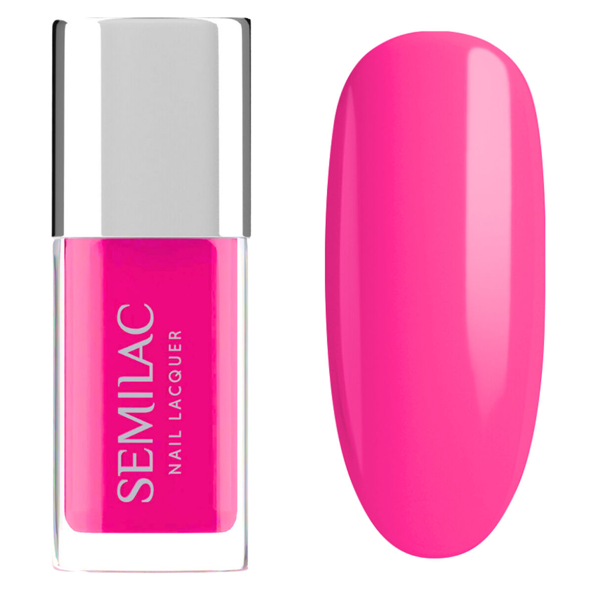 Nail Lacquer Klasyczny Lakier do Paznokci 119 Neon Pink