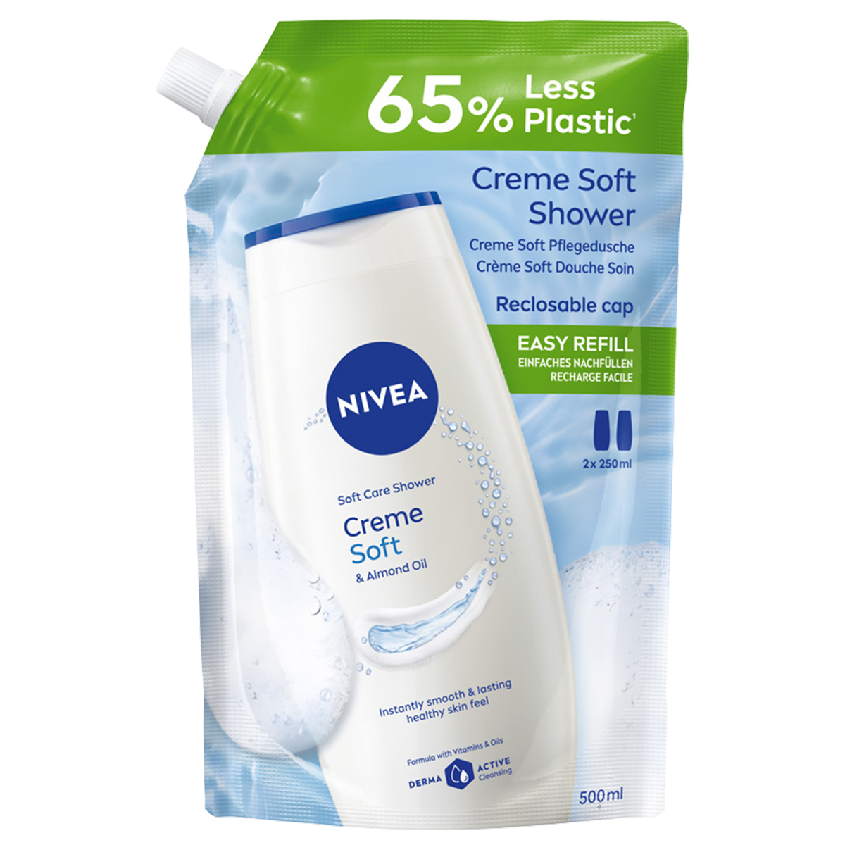 Creme Soft Żel pod Prysznic Opakowanie Uzupełniające Refill