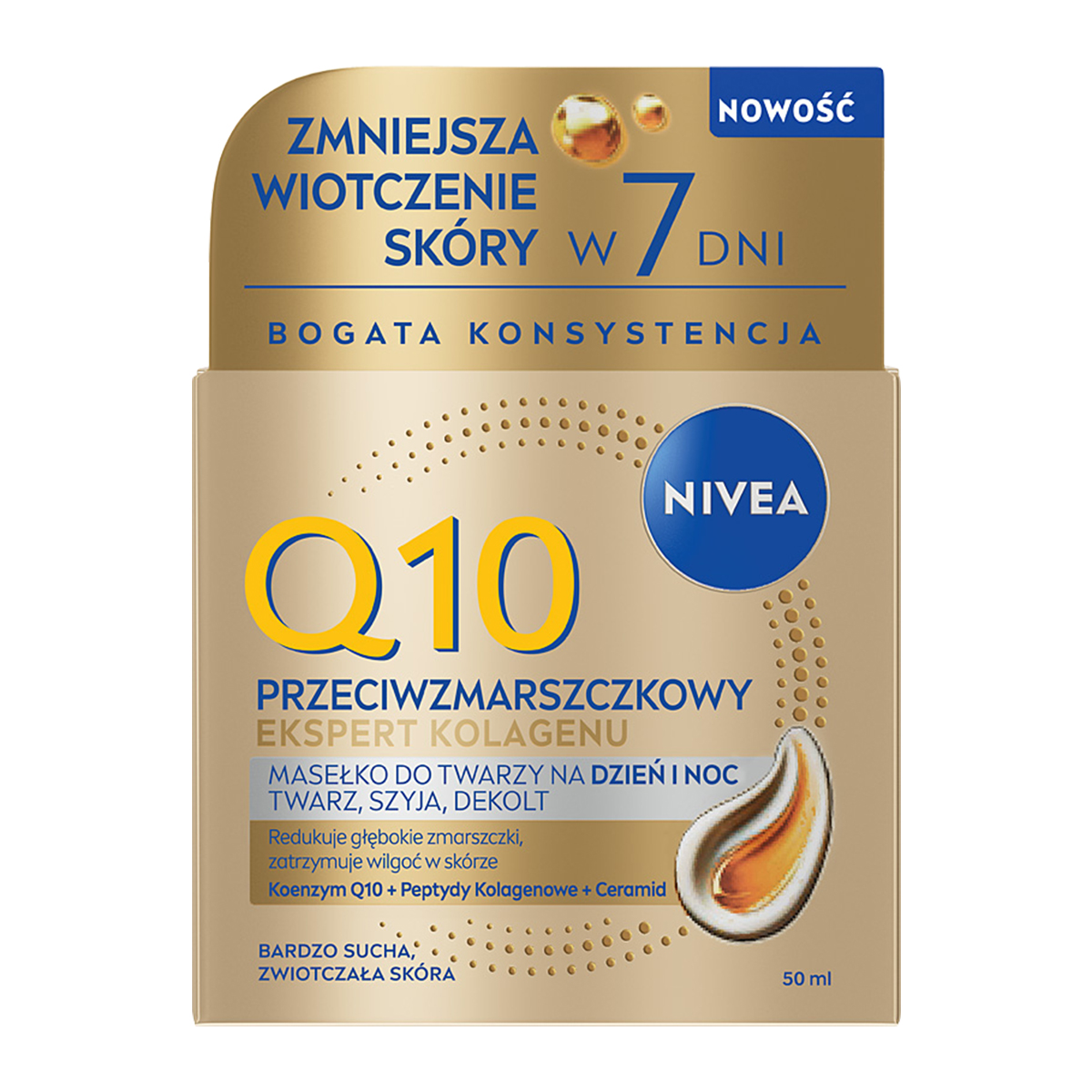 Q10 Przeciwzmarszczkowy Ekspert Kolagenu Masełko-Krem do Twarzy