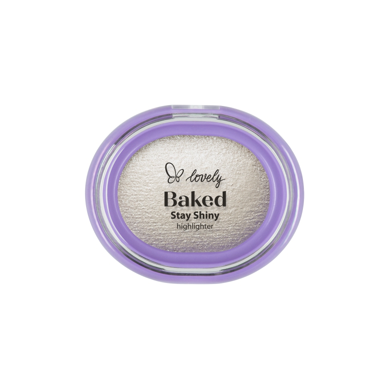 Baked Stay Shiny Highlighter wypiekany rozświetlacz do twarzy. 01