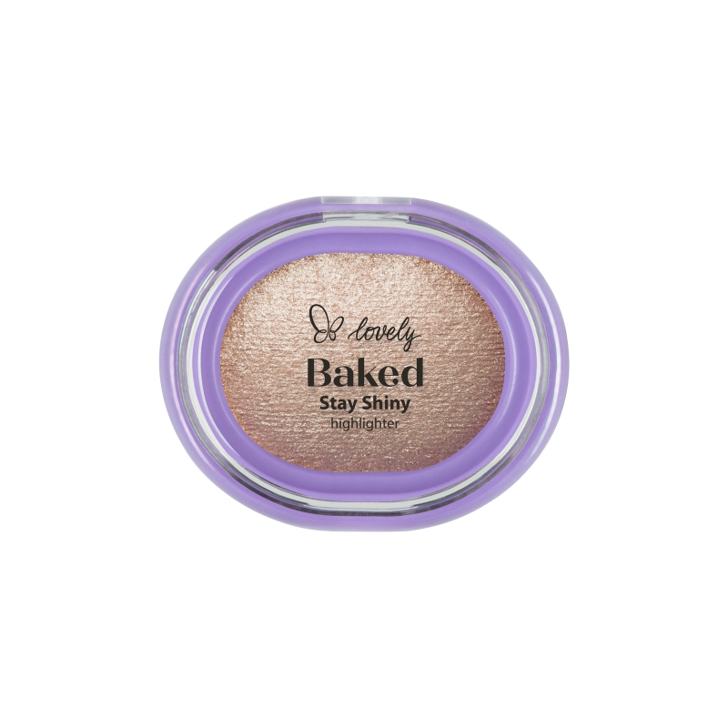 Baked Stay Shiny Highlighter wypiekany rozświetlacz do twarzy. 02