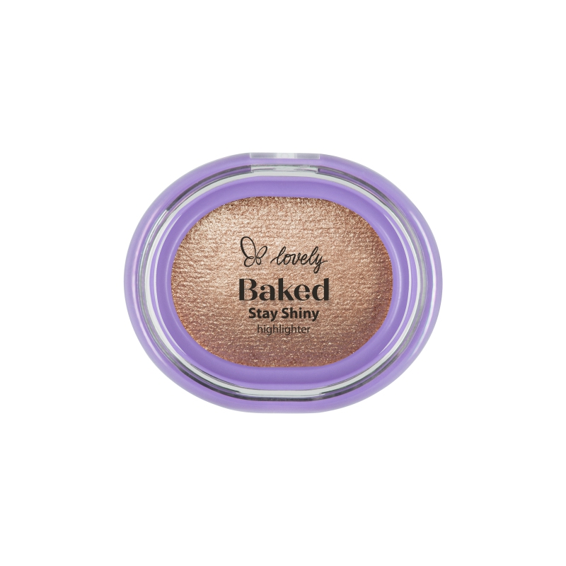 Baked Stay Shiny Highlighter wypiekany rozświetlacz do twarzy. 03