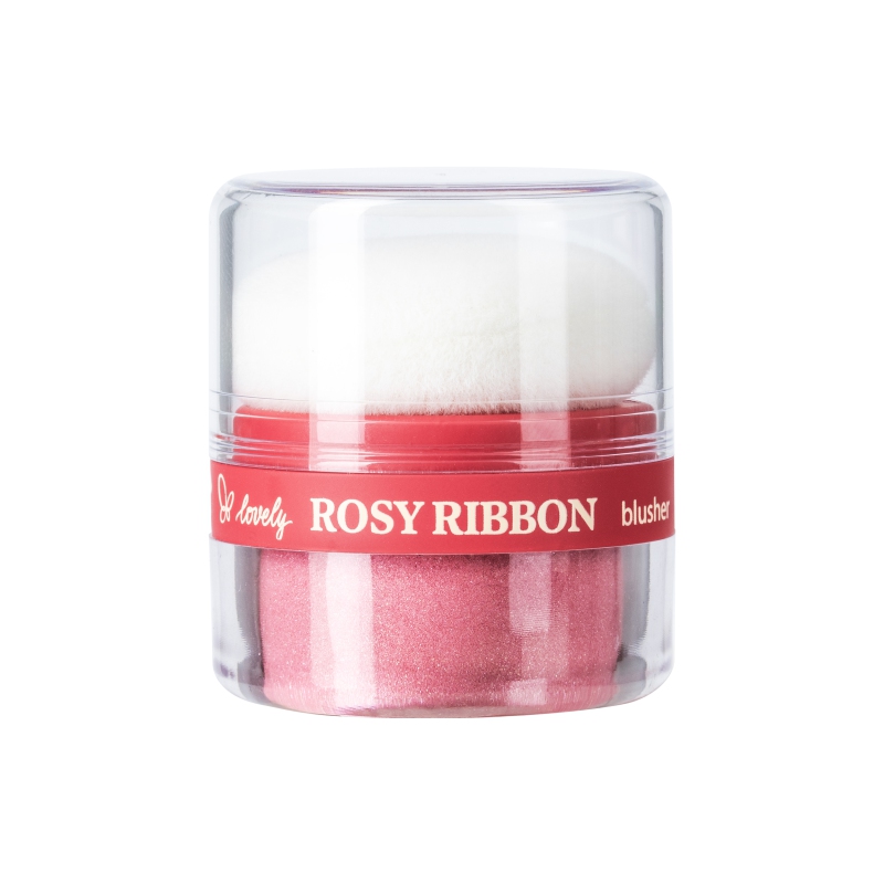 Rosy Ribbon Blusher sypki róż do twarzy Universal