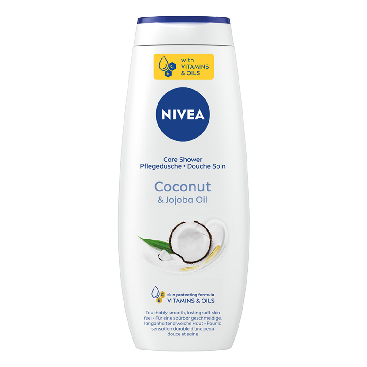 Coconut & Jojoba Oil Żel pod Prysznic z Witaminami i Olejkami