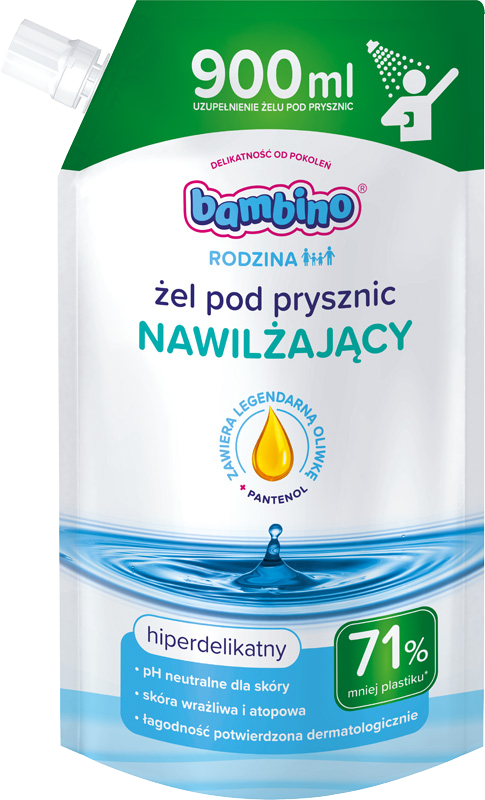 Rodzina Nawilżający Żel pod Prysznic