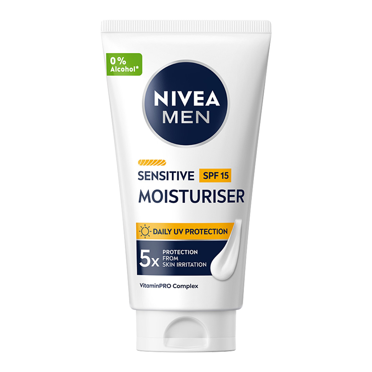Men Sensitive Nawilżający Krem do Twarzy z Filtrem SPF15
