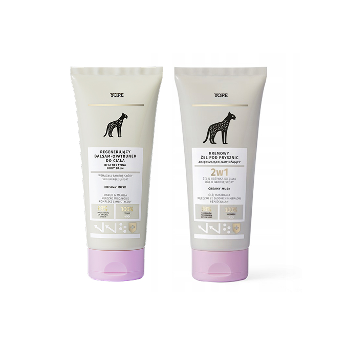 Zmiękczająco-Nawilżający Żel pod Prysznic Creamy Musk