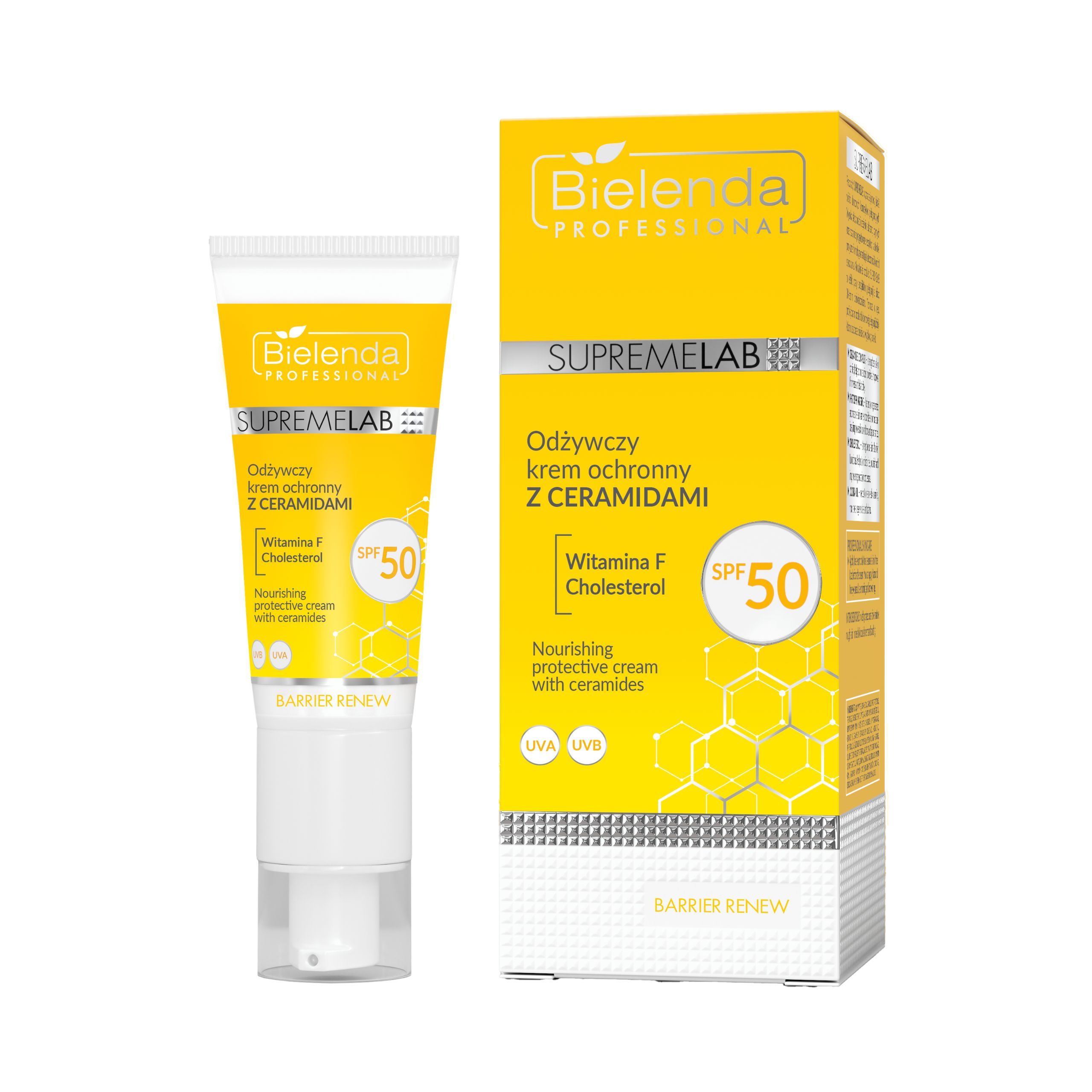 Odżywczy Krem Ochronny z Ceramidami i Filtrem SPF50