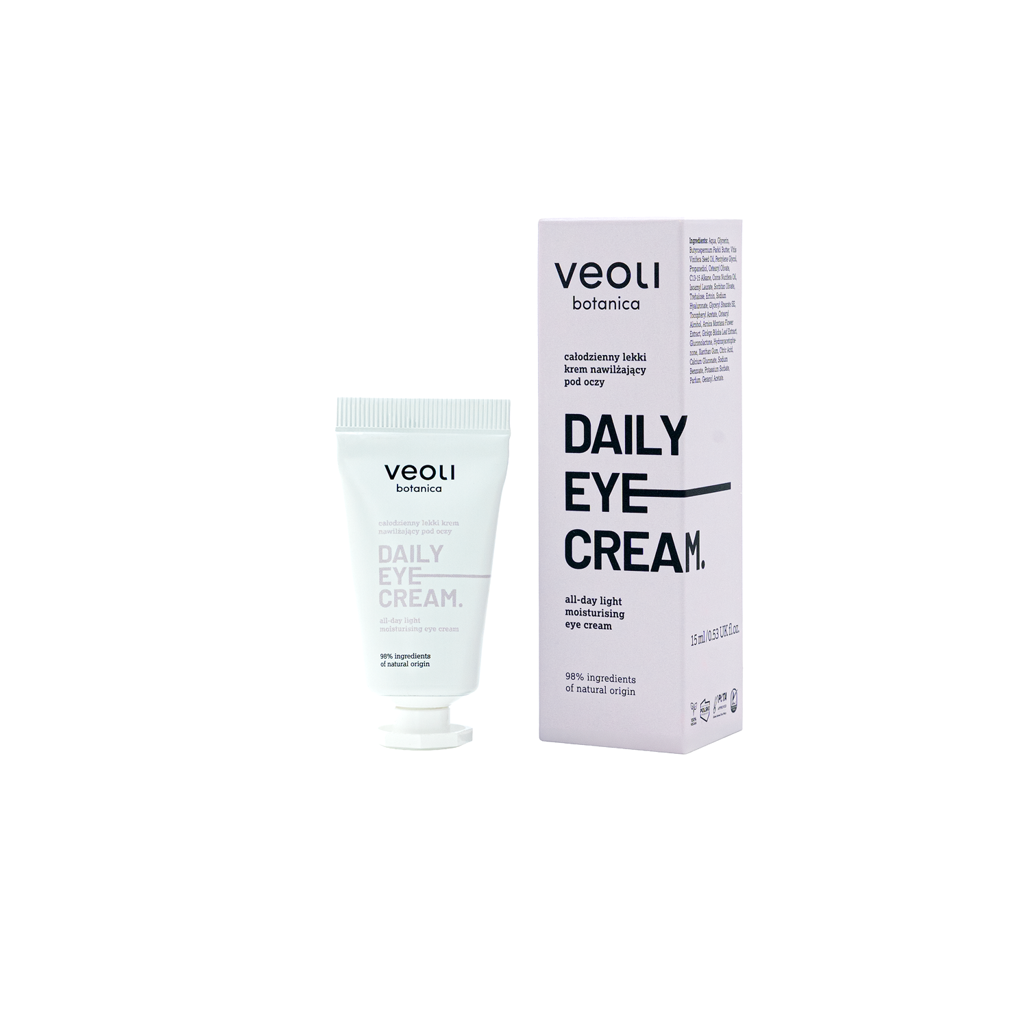 Daily Eye Cream Całodzienny Lekki Krem Nawilżający pod Oczy