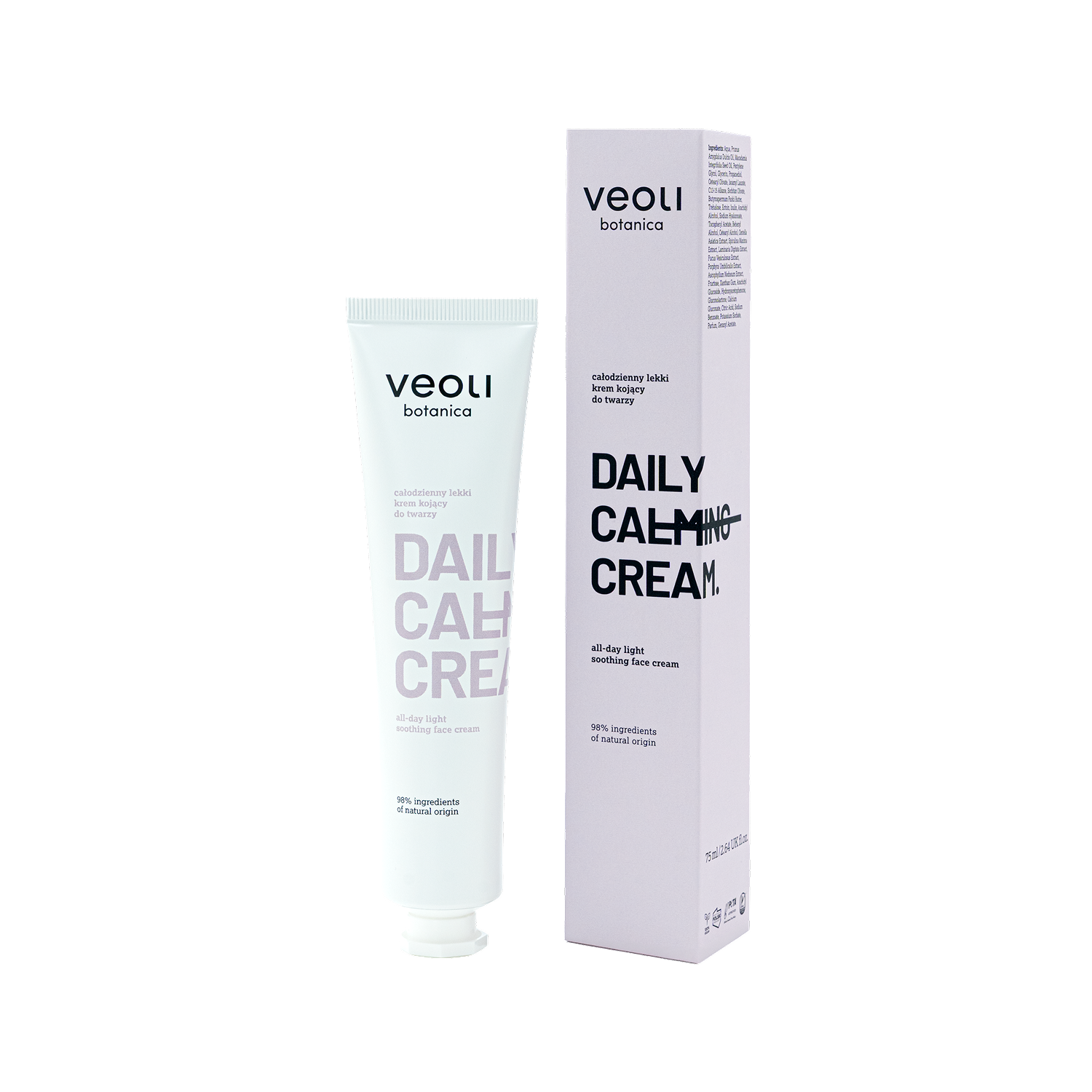 Daily Calming Cream Całodzienny Lekki Krem Kojący do Twarzy