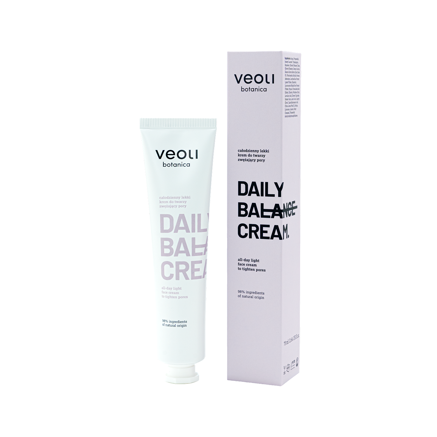 Daily Balance Cream Całodzienny Lekki Krem do Twarzy Zwężający Pory