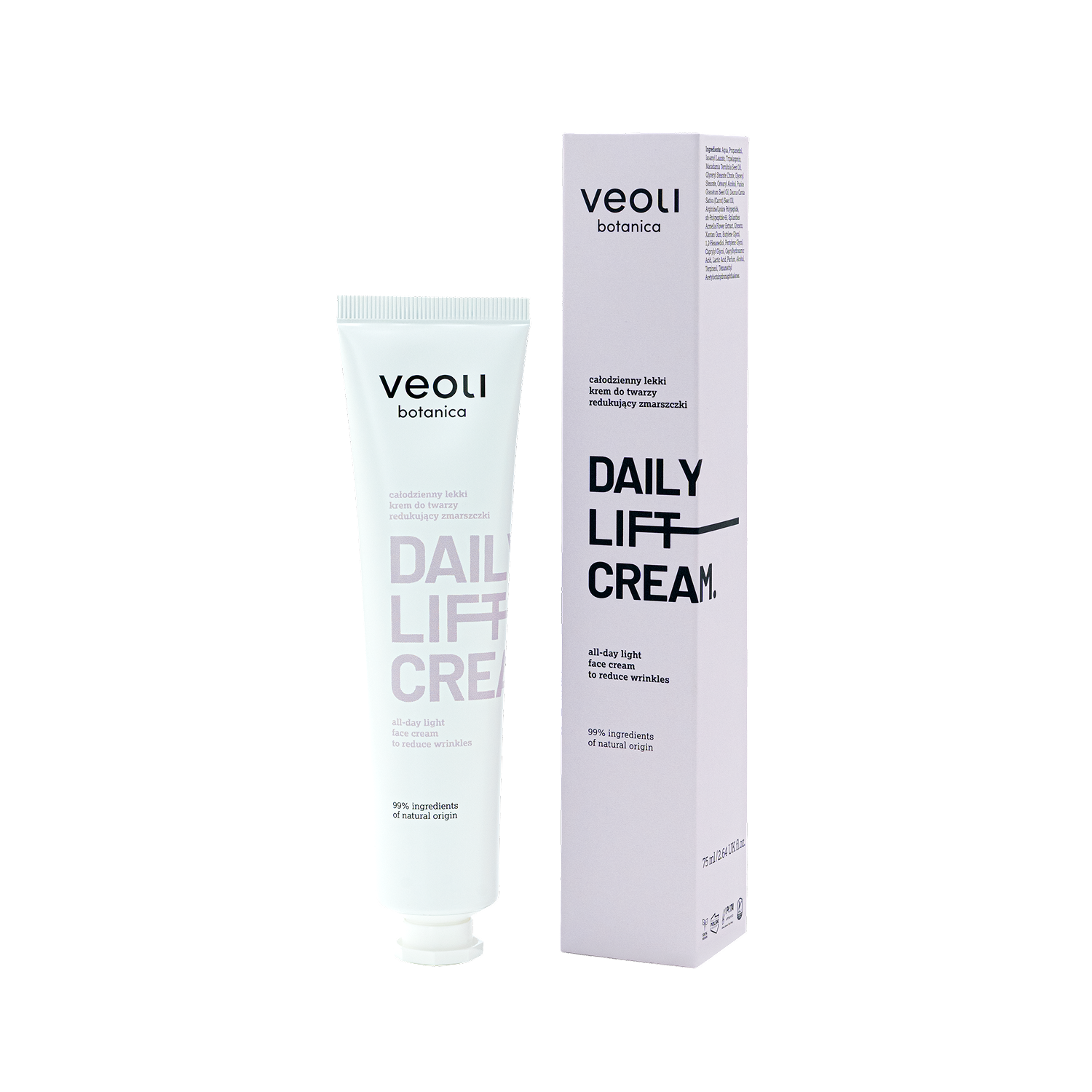 Daily Lift Cream Całodzienny Lekki Krem do Twarzy Redukujący Zmarszczki