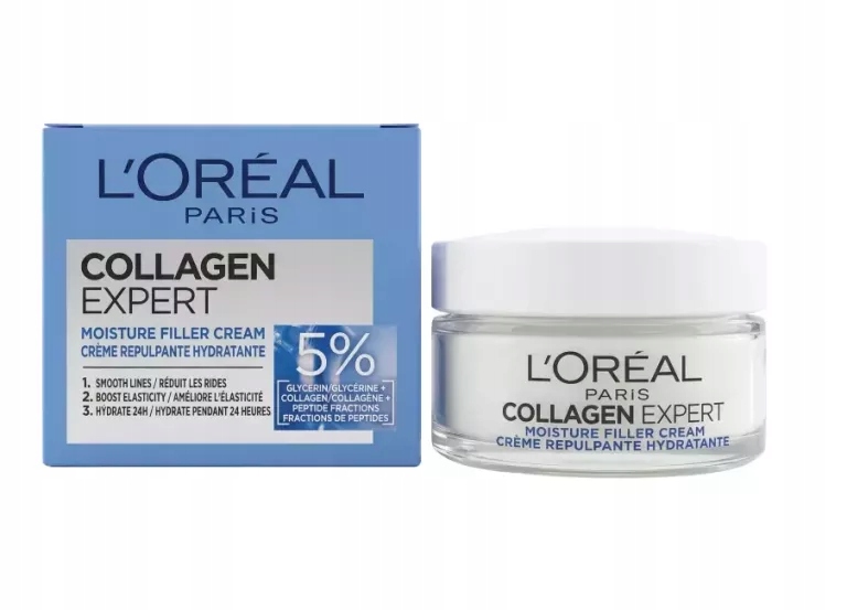 Collagen Expert Nawilżający Krem do Twarzy