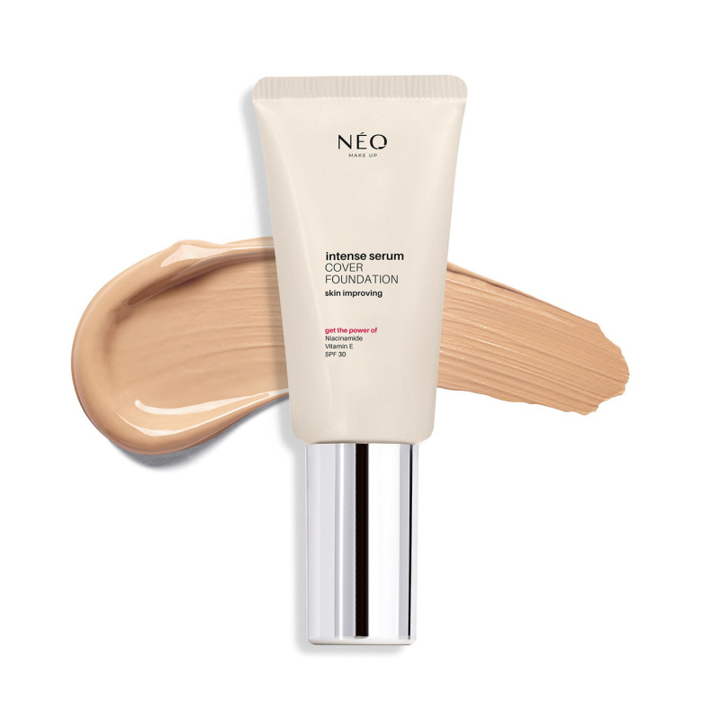 Intense Serum Cover Foundation Kryjący Podkład do Twarzy z Filtrem SPF30 02 Ivory