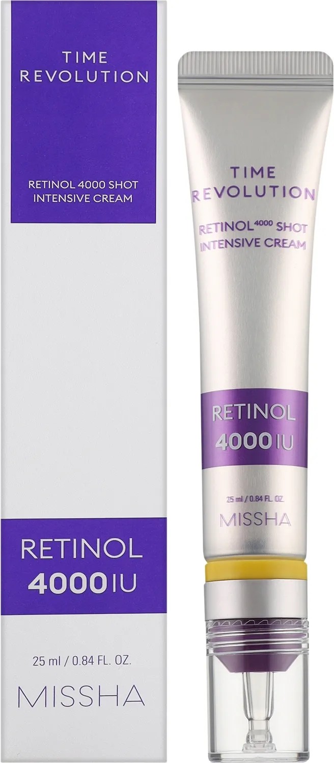 Time Revolution Krem do Twarzy z Retinolem 4000IU