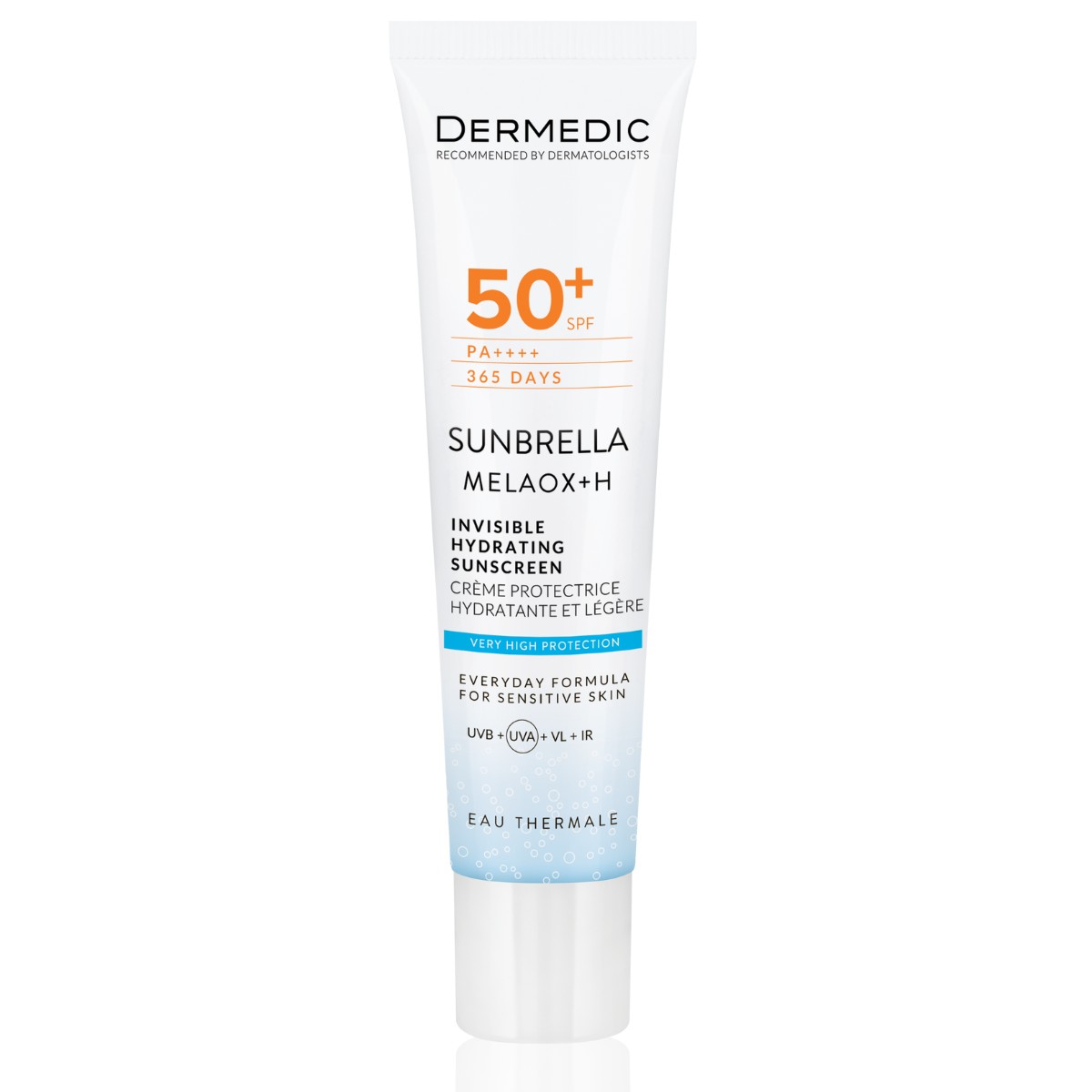 Sunbrella Nawilżający Lekki Krem Ochronny z Filtrem SPF50+