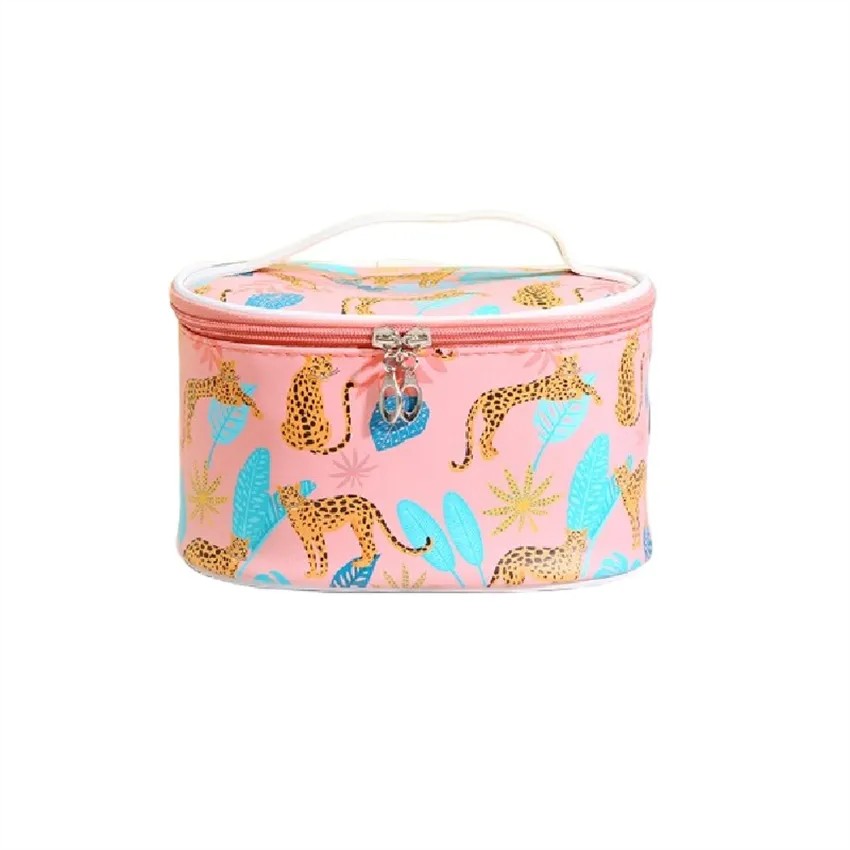 Kosmetyczka Kuferek Safari Różowa KS78